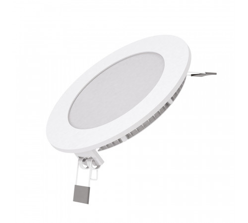 Светильник встраиваемый светодиодный белый 6 Вт 6500К IP20 Gauss Slim ДВО (939111306) Светильник встраиваемый светодиодный белый 6 Вт 6500К IP20 Gauss Slim ДВО (939111306)