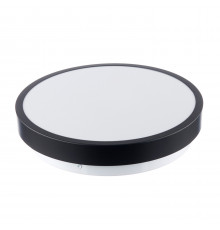 Светильник светодиодный накладной Sonex Mini 4000К 12 Вт 4 кв.м черный IP43 (3012/AL)