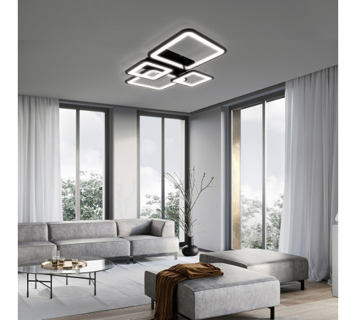 Люстра светодиодная потолочная IN HOME Elegant Aristo-B 90 Вт 3000-6500К 23 кв.м (4690612047294) Люстра светодиодная потолочная IN HOME Elegant Aristo-B 90 Вт 3000-6500К 23 кв.м (4690612047294)