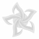 Люстра светодиодная потолочная IN HOME Elegant Lotus 90 Вт 3000-6500К 23 кв.м (4690612051505)