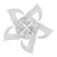 Люстра светодиодная потолочная IN HOME Elegant Lotus 90 Вт 3000-6500К 23 кв.м (4690612051505)
