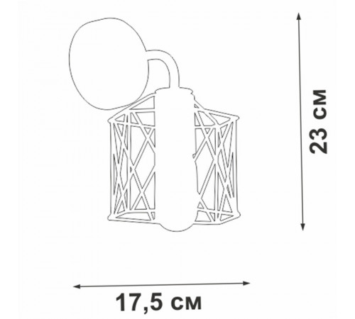 Бра Vitaluce E27 40 Вт 220 В черное IP20 (V4382-1/1A) Бра Vitaluce E27 40 Вт 220 В черное IP20 (V4382-1/1A)