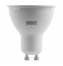 Лампа светодиодная Gauss GU10 3000К 9 Вт 640 Лм 175-240 В рефлектор тонированная