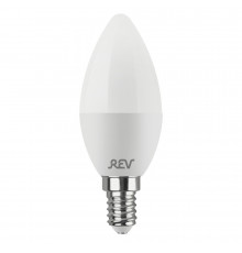 Лампа светодиодная Rev E14 2700К 9 Вт 180-240 В свеча матовая