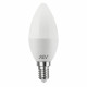 Лампа светодиодная Rev E14 2700К 9 Вт 180-240 В свеча матовая