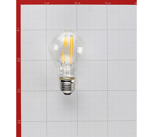 Лампа светодиодная филаментная Osram E27 2700К 5 Вт 600 Лм 220-230 В груша A60 прозрачная