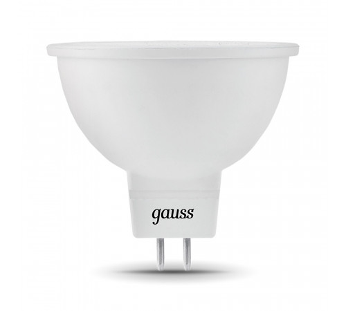 Лампа светодиодная Gauss GU5.3 3000К 7 Вт 600 Лм 150-265 В рефлектор MR16 (10 шт.) Лампа светодиодная Gauss GU5.3 3000К 7 Вт 600 Лм 150-265 В рефлектор MR16 (10 шт.)