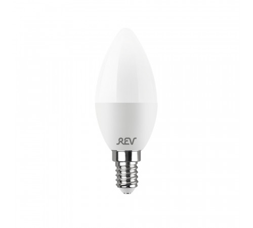 Лампа светодиодная Rev E14 2700К 7 Вт 180-240 В свеча матовая Лампа светодиодная Rev E14 2700К 7 Вт 180-240 В свеча матовая