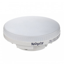 Лампа светодиодная Navigator GX53 2700К 10 Вт 750 Лм 220 В таблетка матовая диммируемая