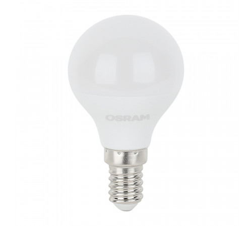 Лампа светодиодная Osram Е14 4000К 7 Вт 600 Лм 230 В шар матовая Лампа светодиодная Osram Е14 4000К 7 Вт 600 Лм 230 В шар матовая
