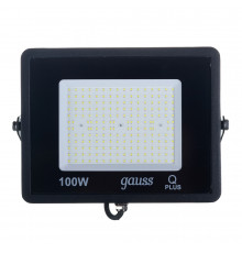 Прожектор светодиодный Gauss Qplus ДО-100 6500К 100 Вт IP65 черный