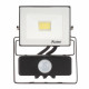 Прожектор светодиодный Ritter Profi 6500К 20 Вт IP65 с датчиком движения черный