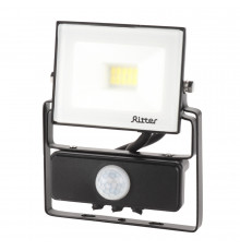 Прожектор светодиодный Ritter Profi 6500К 20 Вт IP65 с датчиком движения черный