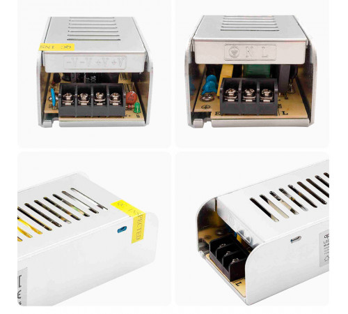 Блок питания для светодиодной ленты Apeyron 220/12 В 150 Вт IP20 (03-50) Блок питания для светодиодной ленты Apeyron 220/12 В 150 Вт IP20 (03-50)