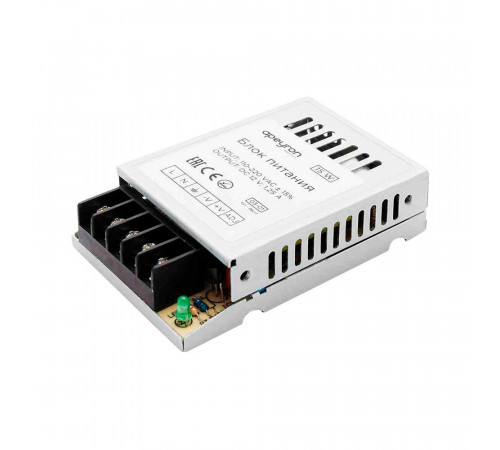 Блок питания для светодиодной ленты Apeyron 220/12 В 15 Вт IP20 (03-01) Блок питания для светодиодной ленты Apeyron 220/12 В 15 Вт IP20 (03-01)