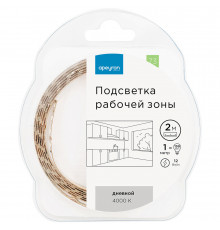Лента светодиодная SMD 2835 4000К 12 В 12 Вт/м 2 м IP20 Apeyron (73ПРЗ)