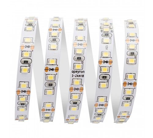 Лента светодиодная SMD 3528 3000К 12 В 9,6 Вт/м 5 м IP20 Apeyron (32BL) Лента светодиодная SMD 3528 3000К 12 В 9,6 Вт/м 5 м IP20 Apeyron (32BL)