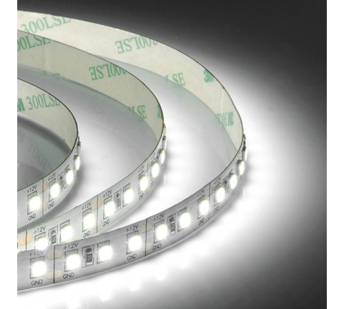 Лента светодиодная SMD 2835 4000К 12 В 12 Вт/м 5 м IP20 Apeyron (75ОО) Лента светодиодная SMD 2835 4000К 12 В 12 Вт/м 5 м IP20 Apeyron (75ОО)