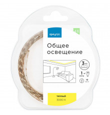 Лента светодиодная SMD 5050 3000К 12 В 12 Вт/м 3 м IP20 Apeyron (48ОО)