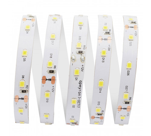 Лента светодиодная SMD 2835 Apeyron (000130) 4000К 48 Вт 12 В IP20 5 м Лента светодиодная SMD 2835 Apeyron (000130) 4000К 48 Вт 12 В IP20 5 м