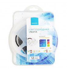 Лента светодиодная SMD 3528 3000К 12 В 9,6 Вт/м 5 м IP20 Apeyron (32BL)