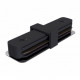 Коннектор для однофазного шинопровода прямой Эра TR-1PA черный (Б0054464)