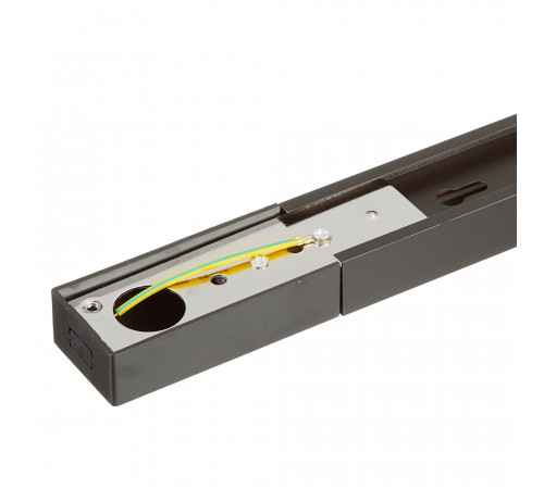 Шинопровод однофазный Arte Lamp Track 1 м черный (A540106) Шинопровод однофазный Arte Lamp Track 1 м черный (A540106)