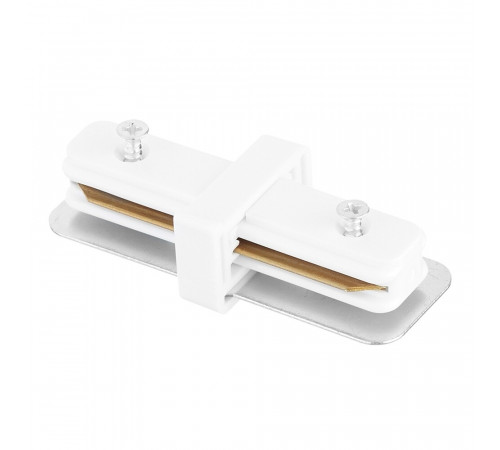 Коннектор для однофазного шинопровода прямой Arte Lamp Track белый (A130233) Коннектор для однофазного шинопровода прямой Arte Lamp Track белый (A130233)