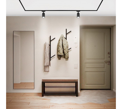 Трековый светильник однофазный Ritter Artline 12 Вт GU10 4 кв.м черный (59870 5) Трековый светильник однофазный Ritter Artline 12 Вт GU10 4 кв.м черный (59870 5)