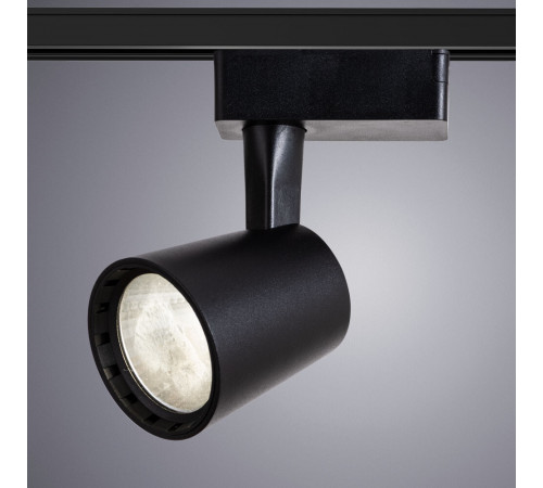 Светодиодный трековый светильник однофазный Arte Lamp Atillo 4000К 15 Вт 1 кв.м черный (A2315PL-1BK) Светодиодный трековый светильник однофазный Arte Lamp Atillo 4000К 15 Вт 1 кв.м черный (A2315PL-1BK)
