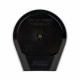 Вилка настенная открытая установка 2P+PE IP20 черная для разъема РШ-ВШ (AS-250-B-02)