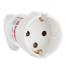 Розетка Legrand 16 А 230 В с кольцом белая (050191)