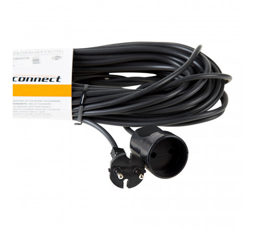Удлинитель Proconnect без заземления 20 м 1,3 кВт 1 розетка ПВС 2х0,75 кв.мм IP20 Удлинитель Proconnect без заземления 20 м 1,3 кВт 1 розетка ПВС 2х0,75 кв.мм IP20