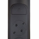 Удлинитель Legrand 4 розетки 1,5 м H05VV-F 3х1,5 кв.мм 16 А 3,68 кВт черный (694530)