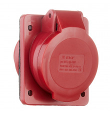 Розетка силовая настенная EKF PROxima 3Р+РЕ+N 16 А 380 В IP44