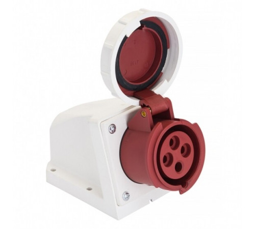 Розетка силовая настенная EKF PROxima с заземлением 3Р+РЕ 16 А 380 В IP67 (ps-1142-16-380) Розетка силовая настенная EKF PROxima с заземлением 3Р+РЕ 16 А 380 В IP67 (ps-1142-16-380)