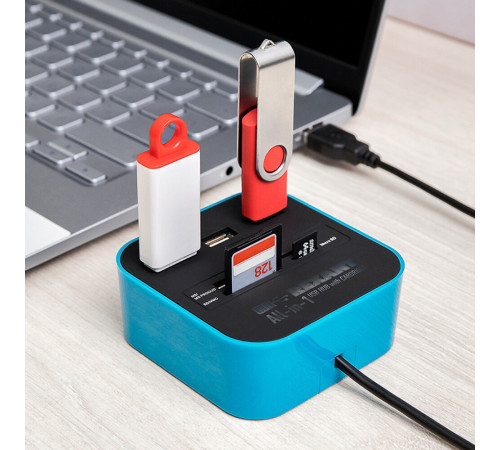 Разветвитель USB 2.0 Rexant на 3 порта (18-4121) Разветвитель USB 2.0 Rexant на 3 порта (18-4121)