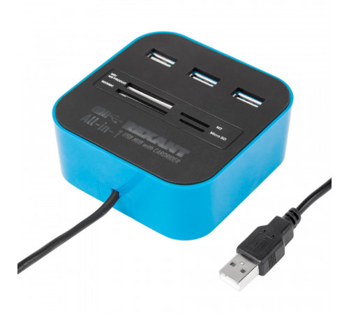 Разветвитель USB 2.0 Rexant на 3 порта (18-4121) Разветвитель USB 2.0 Rexant на 3 порта (18-4121)