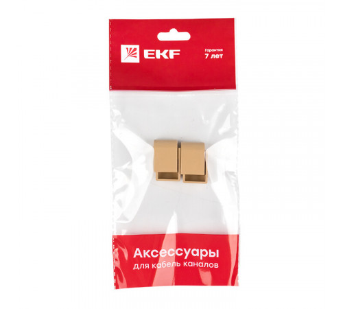 Заглушка торцевая для кабель-канала EKF 15х10 мм светлое дерево (4 шт.) (ecl-15-10x4) Заглушка торцевая для кабель-канала EKF 15х10 мм светлое дерево (4 шт.) (ecl-15-10x4)