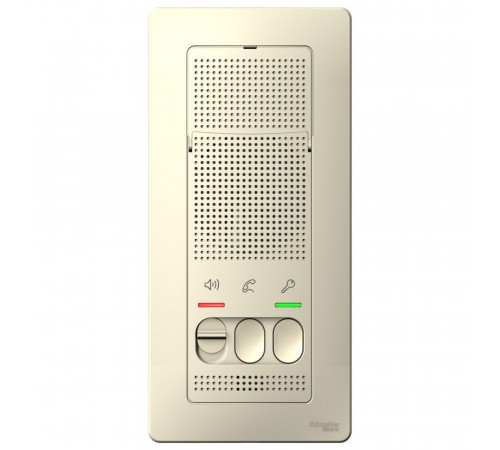 Домофон Systeme Electric Blanca (BLNDA000012) проводной молочный Домофон Systeme Electric Blanca (BLNDA000012) проводной молочный