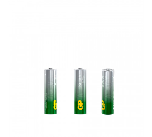Батарейка GP Batteries Super G Tech АА пальчиковая LR6 1,5 В (12 шт.) (GP 15AA218/4-2CRSBC12) Батарейка GP Batteries Super G Tech АА пальчиковая LR6 1,5 В (12 шт.) (GP 15AA218/4-2CRSBC12)