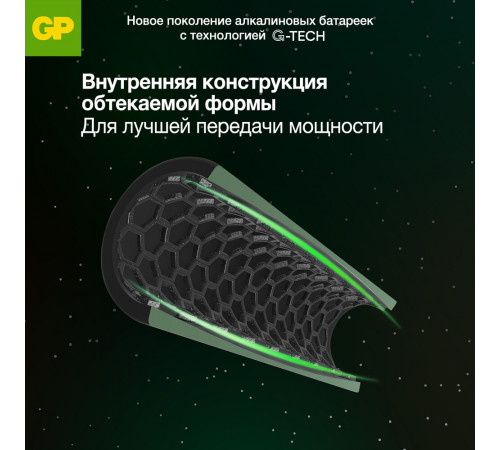 Батарейка GP Batteries Super G Tech АА пальчиковая LR6 1,5 В (12 шт.) (GP 15AA218/4-2CRSBC12) Батарейка GP Batteries Super G Tech АА пальчиковая LR6 1,5 В (12 шт.) (GP 15AA218/4-2CRSBC12)