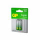 Батарейка GP Batteries Super Алкалин AA пальчиковая LR6 1,5 В (2 шт.) (GP 15AA21-2CRSBC2)