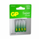 Батарейка GP Batteries Super Алкалин AAA мизинчиковая LR03 1,5 В (4 шт.) (GP 24AA21-2CRSBC4)