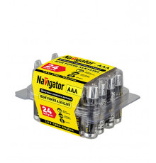 Батарейка Navigator AAA мизинчиковая LR03 1,5 В (24 шт.)