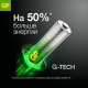 Батарейка GP Batteries Super G Tech ААА мизинчиковая LR03 1,5 В (12 шт.) (GP 24AA218/4-2CRSBC12)
