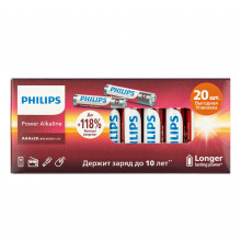 Батарейка Philips Power мизинчиковая ААА 1,5 В (20 шт.) (Б0064654)