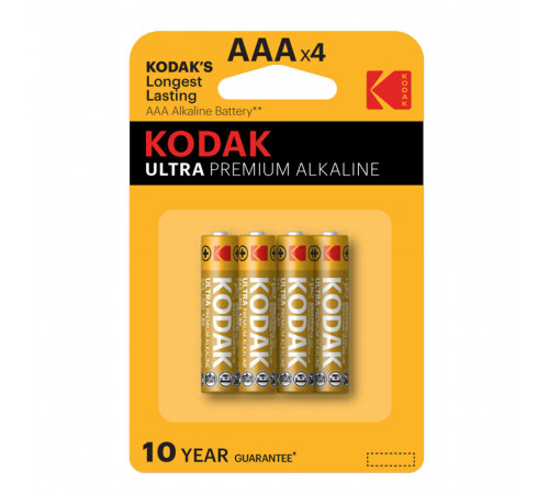 Батарейка Kodak Ultra Digital ААА мизинчиковая LR03 1,5 В (4 шт.) (Б0005128) Батарейка Kodak Ultra Digital ААА мизинчиковая LR03 1,5 В (4 шт.) (Б0005128)