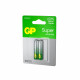 Батарейка GP Batteries Super Алкалин AAA мизинчиковая LR03 1,5 В (2 шт.) (GP 24AA21-2CRSBC2)