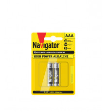 Батарейка Navigator AAA мизинчиковая LR03 1,5 В (2 шт.)